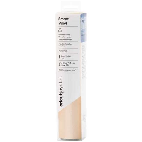 2010379 - Cricut Smart Vinyl Permanent Joy Xtra 24,1x91cm (Mat Champagne)